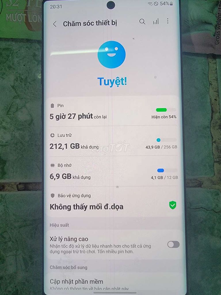 Samsung Note 10 Plus 5G 128GB Đa sắc. Mua bán Điện thoại tại Quận 12 Tp Hồ Chí Minh được đăng bởi BẢO NGUYÊN  hình 1