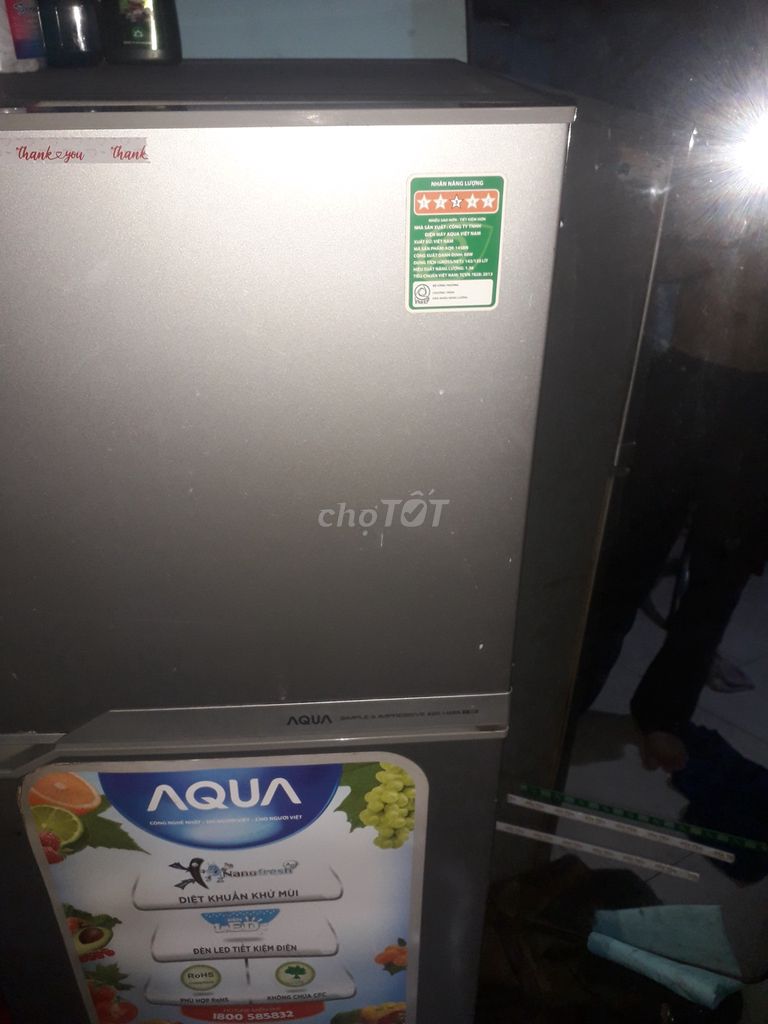 Tủ lạnh Aqua 143L Bạc Quạt Điện,vvv. Mua bán Tủ lạnh tại Thành phố Thủ Dầu Một Bình Dương được đăng bởi Hai Nguyenmanh hình 1