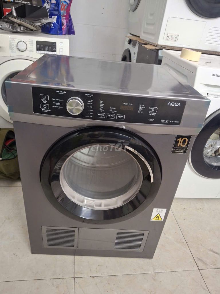 Thanh lý máy sấy AQUA 8kg zin đẹp nguyên bản. Mua bán Máy giặt tại Thành phố Thủ Đức Tp Hồ Chí Minh được đăng bởi Quí Vũ Official hình 1