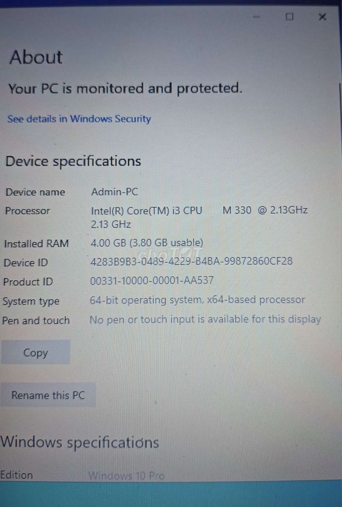 Toshiba i3 M330 4GB/120GB. Mua bán Laptop tại Quận Hải Châu Đà Nẵng được đăng bởi Đông hình 1