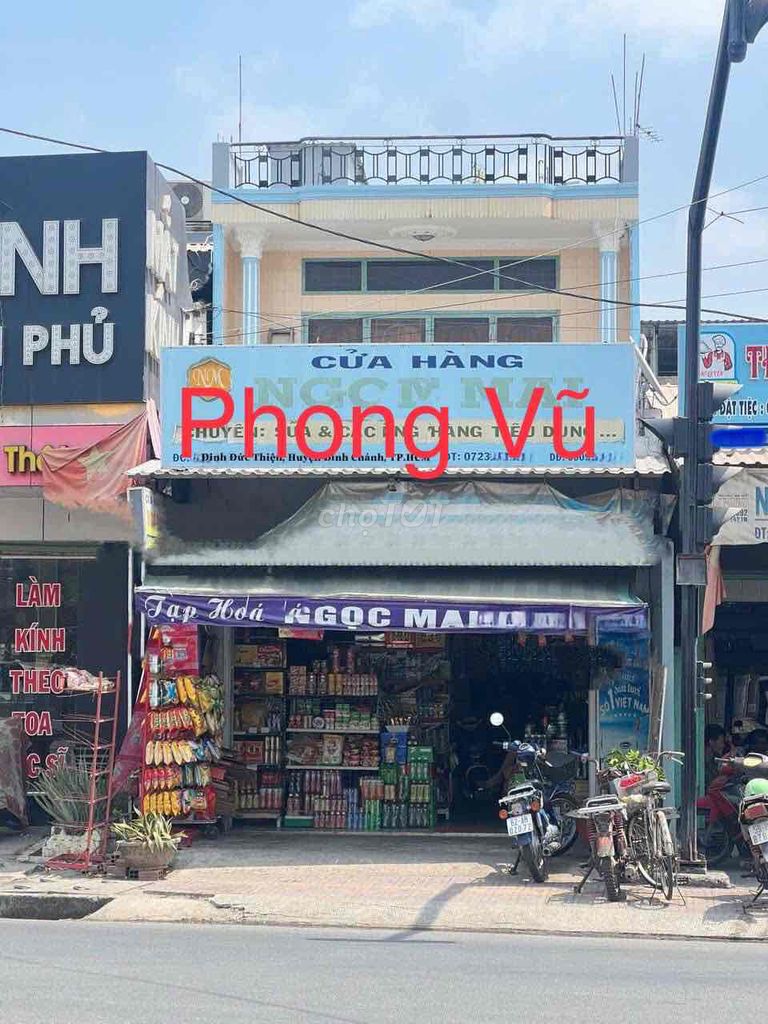 Nhà 630Tr Mặt Tiền Kinh Doanh Trung Tâm Chợ