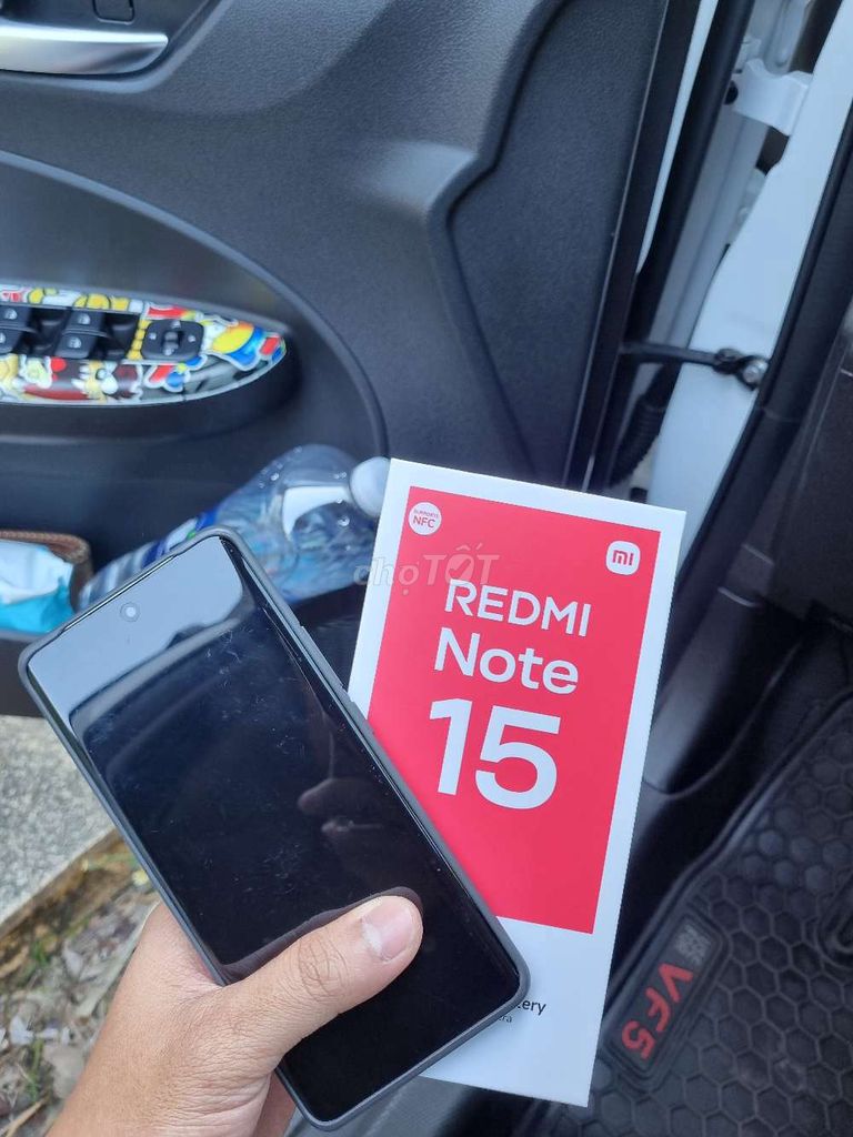 Xiaomi Redmi Note 15 Đen Mới Nguyên Seal. Mua bán Điện thoại tại Huyện Hòa Vang Đà Nẵng được đăng bởi quang hình 1