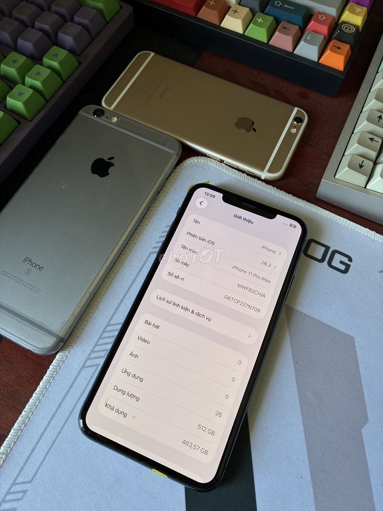 iPhone 11 Pro Max - 512GB. Mua bán Điện thoại tại Quận Liên Chiểu Đà Nẵng được đăng bởi Khang hình 1