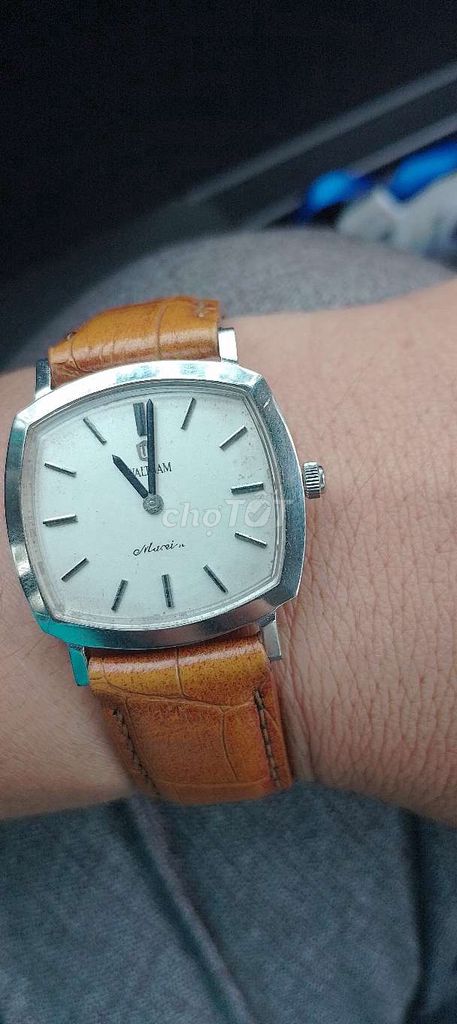 Đồng hồ đeo tay Waltham Nam Dây da. Mua bán Đồng hồ tại Huyện Hòa Thành Tây Ninh được đăng bởi Long Thien Long hình 1