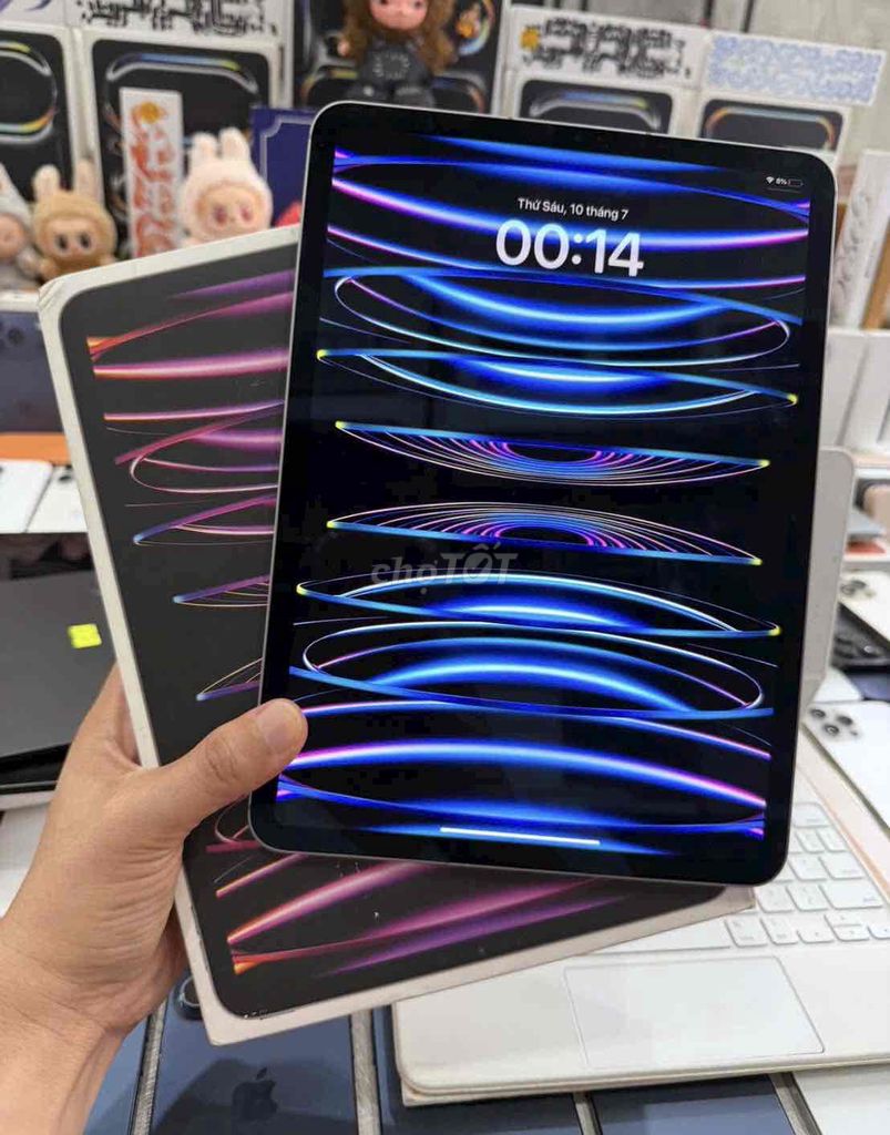 iPad Pro 11 M2 128GB 5G Xám Sạc 50L Zin Áp P100. Mua bán Máy tính bảng tại Thành phố Thủ Đức Tp Hồ Chí Minh được đăng bởi TÁO UY TÍN CHUYÊN SỈ LẺ IPHONE IPAD TUYỂN CTV hình 1