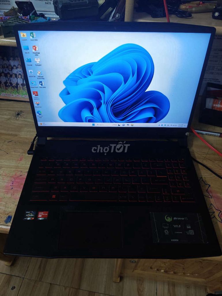 Bravo 15 B5DD Ryzen 7 5800H/ 8GB/512G/AMD RX 5500M. Mua bán Laptop tại Quận 12 Tp Hồ Chí Minh được đăng bởi Cầm Đồ Thanh Lý hình 1