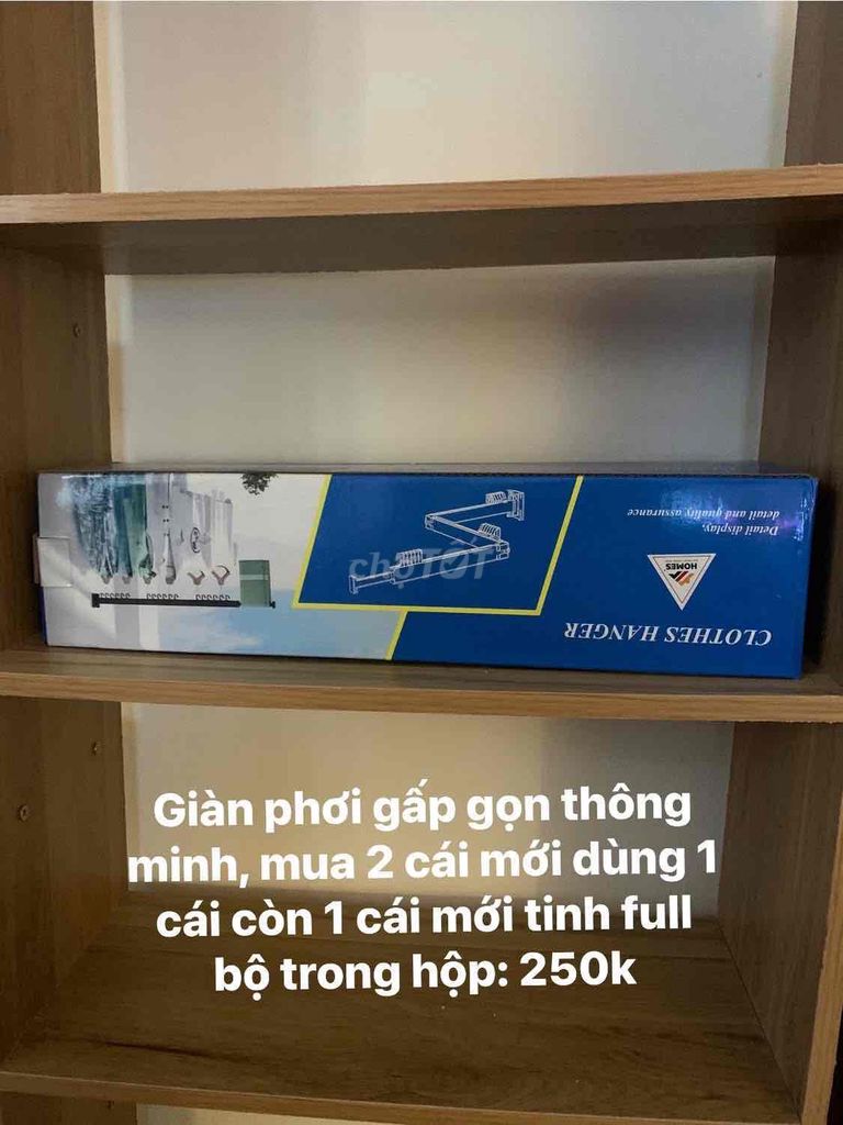 Giàn phơi thông minh HOMES Gấp gọn. Mua bán Nội thất, đồ gia dụng khác tại Quận Hai Bà Trưng Hà Nội được đăng bởi KL N hình 1
