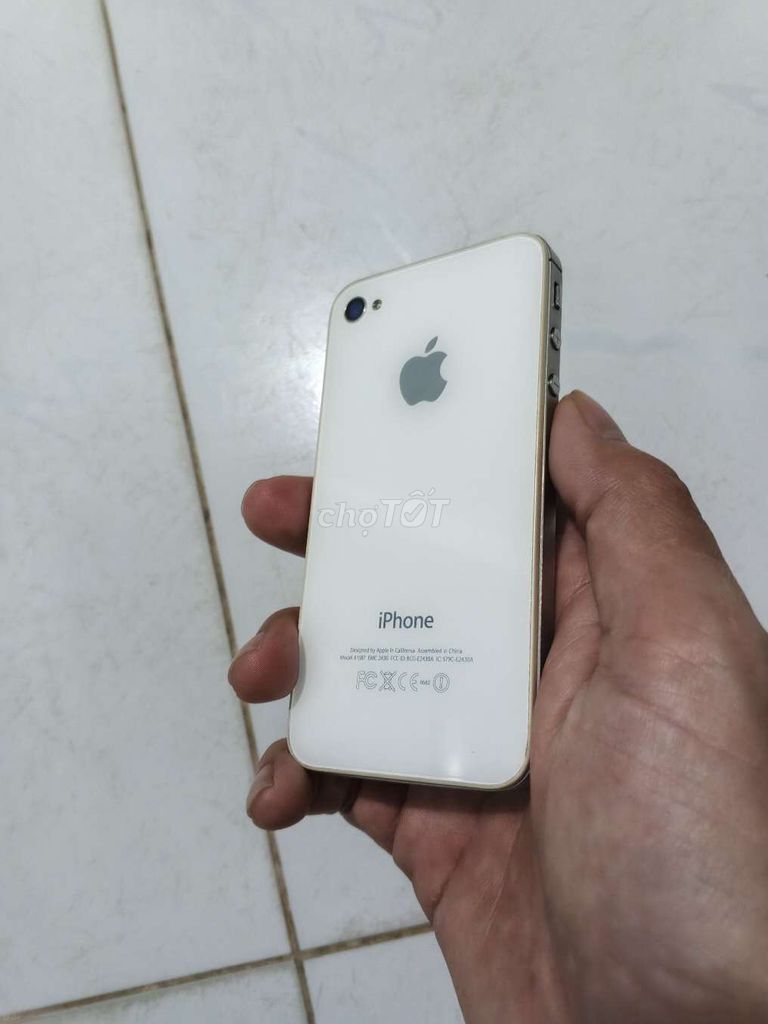Apple iPhone 4S 32GB Trắng zin đẹp 98-99%. Mua bán Điện thoại tại Huyện Bình Chánh Tp Hồ Chí Minh được đăng bởi Hồng Ngự  hình 1