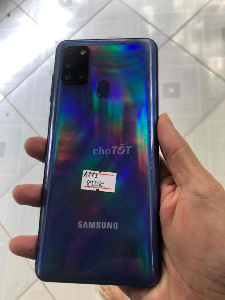 Samsung Galaxy A21s Đen Đã sử dụng. Mua bán Điện thoại tại Huyện Long Hồ Vĩnh Long được đăng bởi Đồ cũ đủ loại điện thoại loa anply máy tính hình 1