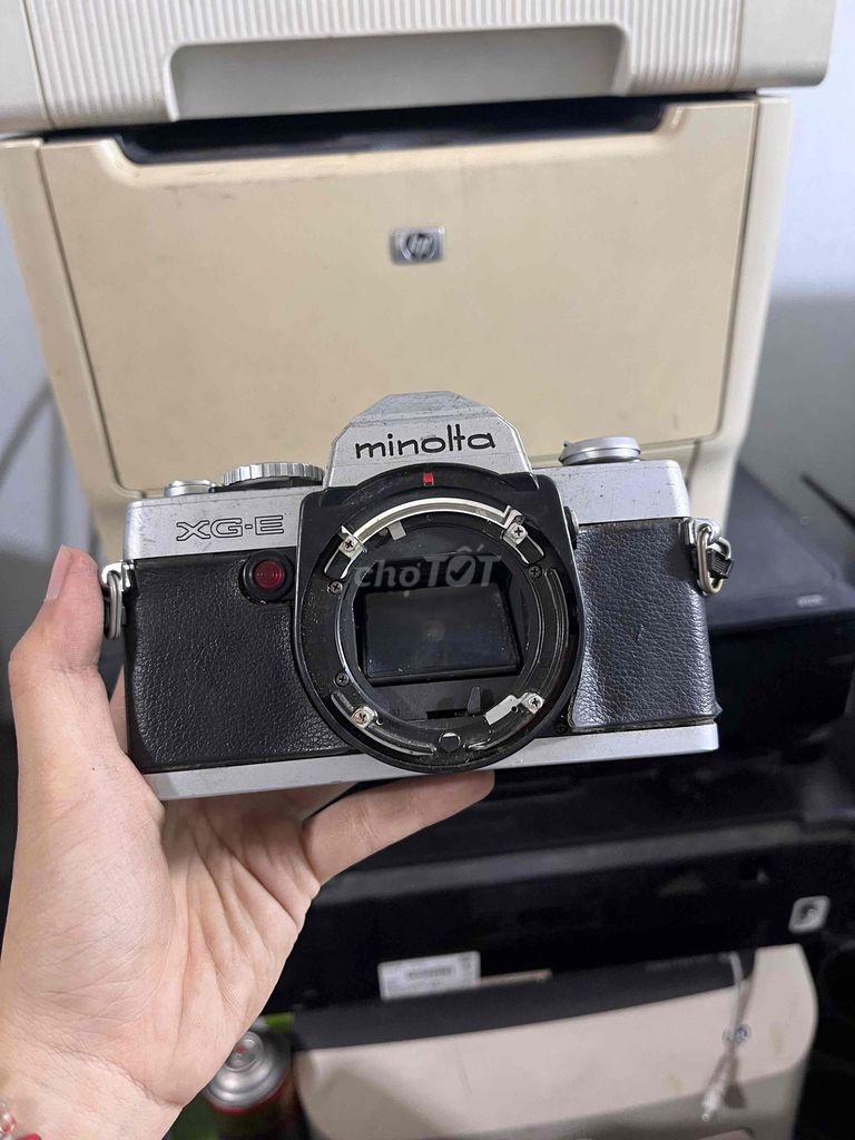 Máy ảnh Minolta XG-E Bạc Đen Đã sử dụng. Mua bán Máy ảnh, Máy quay tại Quận Phú Nhuận Tp Hồ Chí Minh được đăng bởi  Bông Lê chuyên sỉ và lẻ âm thanh Nhật Mỹ hình 1