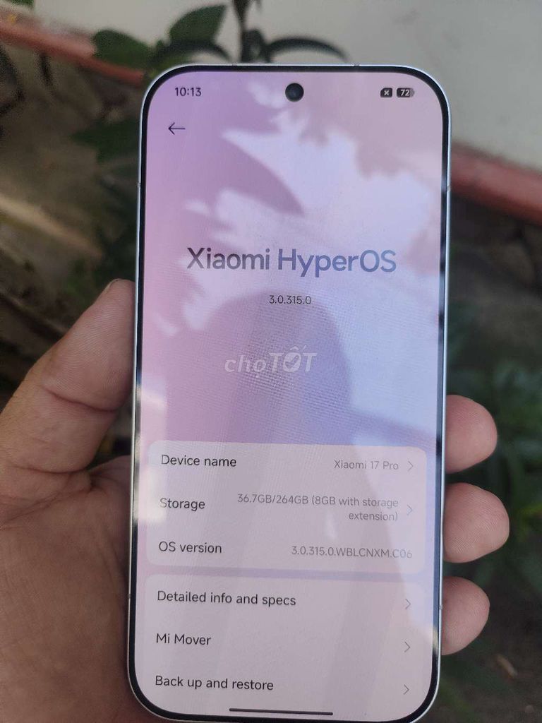 Xiaomi 17 Pro 12/256GB Trắng. Mua bán Điện thoại tại Quận 10 Tp Hồ Chí Minh được đăng bởi Hoàng Gia Bảo Bảo hình 1