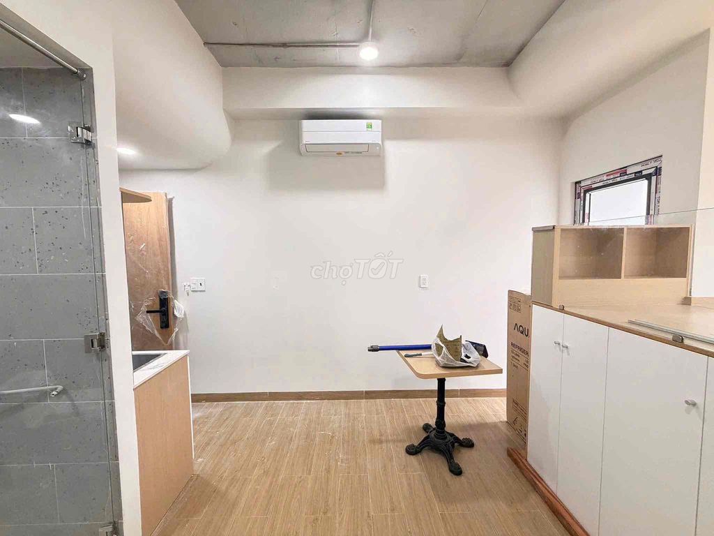 Cho thuê hệ thống duplex gác ban công máy giặt full nt Lý Thái Tổ q10