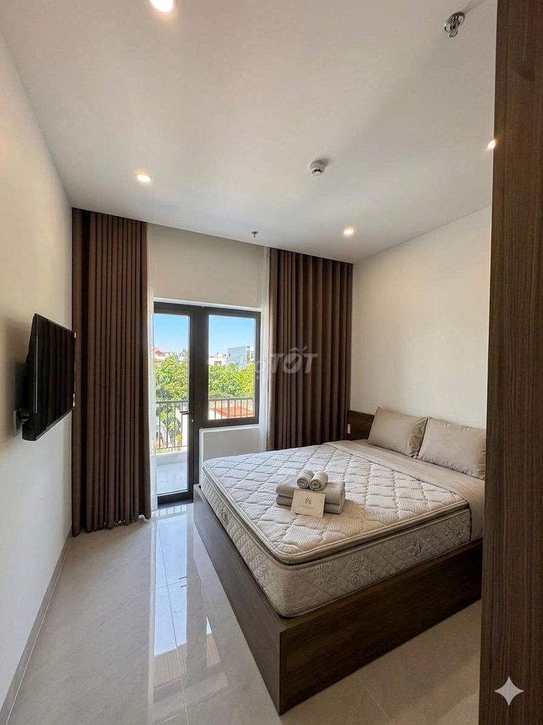 căn hộ 1 phòng ngủ mới keng ngay Khuê Mỹ