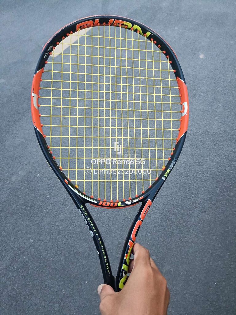 Vợt tennis Wilson Burn 100LS Lite Spin 283g 100inh