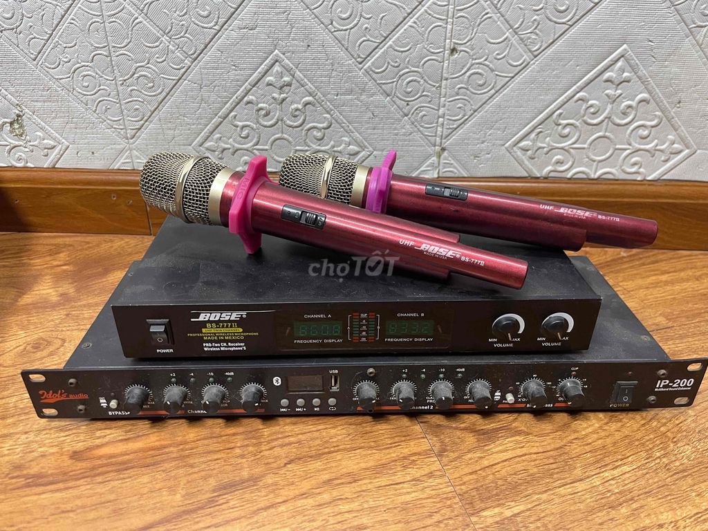 nâng tiếng mic bose