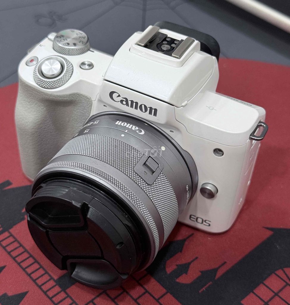 Máy ảnh Canon M50 Trắng. Mua bán Máy ảnh, Máy quay tại Quận 5 Tp Hồ Chí Minh được đăng bởi Kim Ngân hình 1