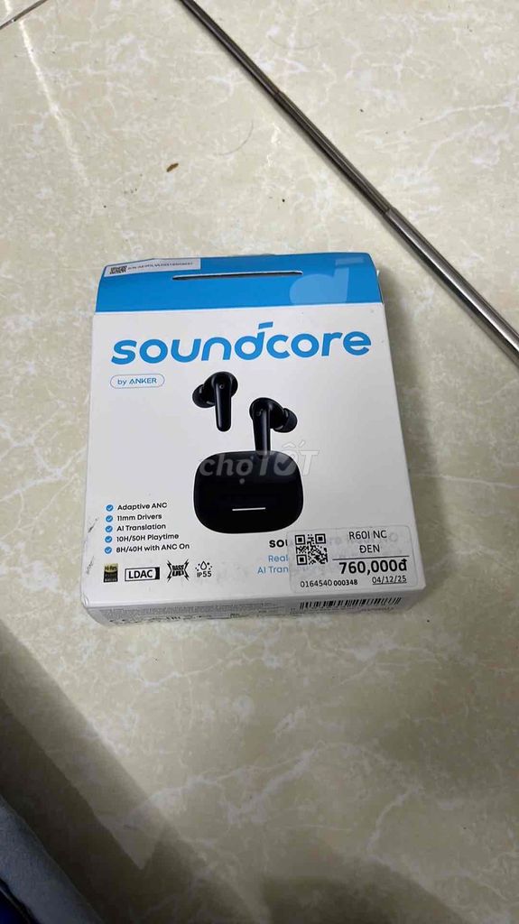 Tai nghe Soundcore R601 NC Chống ồn Đen. Mua bán Tivi, Âm thanh tại Quận 11 Tp Hồ Chí Minh được đăng bởi Ghphong hình 1