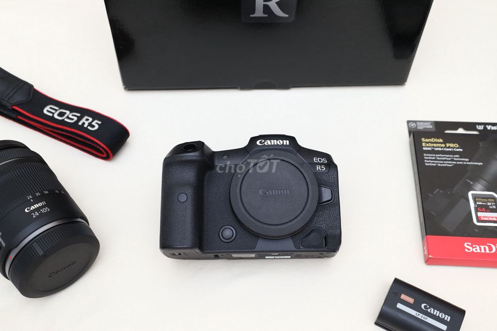 Canon EOS R5 Chính Hãng Nguyên Tem Cực Lướt . Mua bán Máy ảnh, Máy quay tại Thành phố Thủ Đức Tp Hồ Chí Minh được đăng bởi Nguyễn Thị Hải Yến hình 1