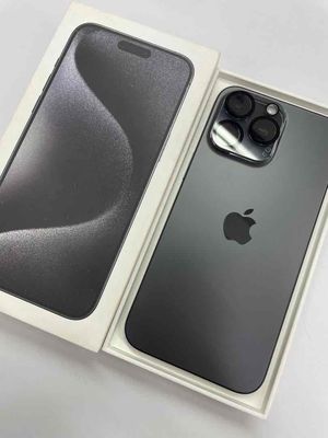 Iphone 15 ProMax 256gb Đen titan còn BH 3 tháng