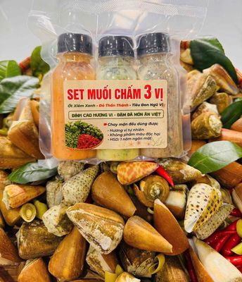 SET MUỐI CHẤM 3 VỊ. Mua bán Đồ ăn, thực phẩm và các loại khác tại Huyện Đức Hòa Long An được đăng bởi Green Yil