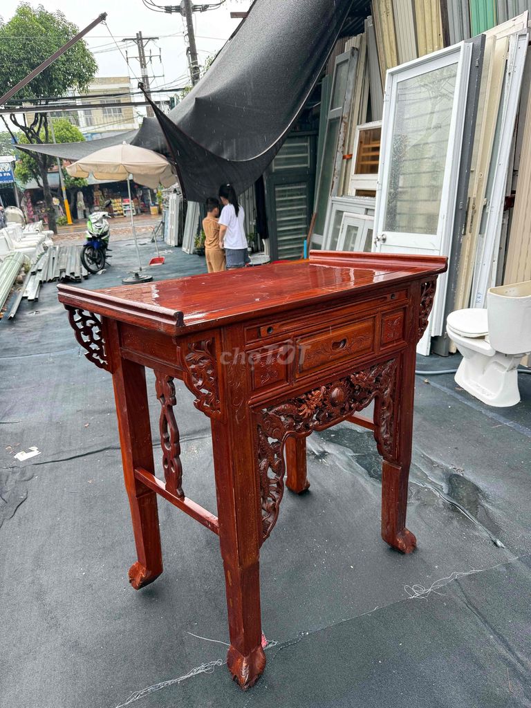Tủ thờ gỗ căm xe Nâu đỏ Mới. Mua bán Tủ, kệ gia đình tại Huyện Hóc Môn Tp Hồ Chí Minh được đăng bởi anh tú hình 1
