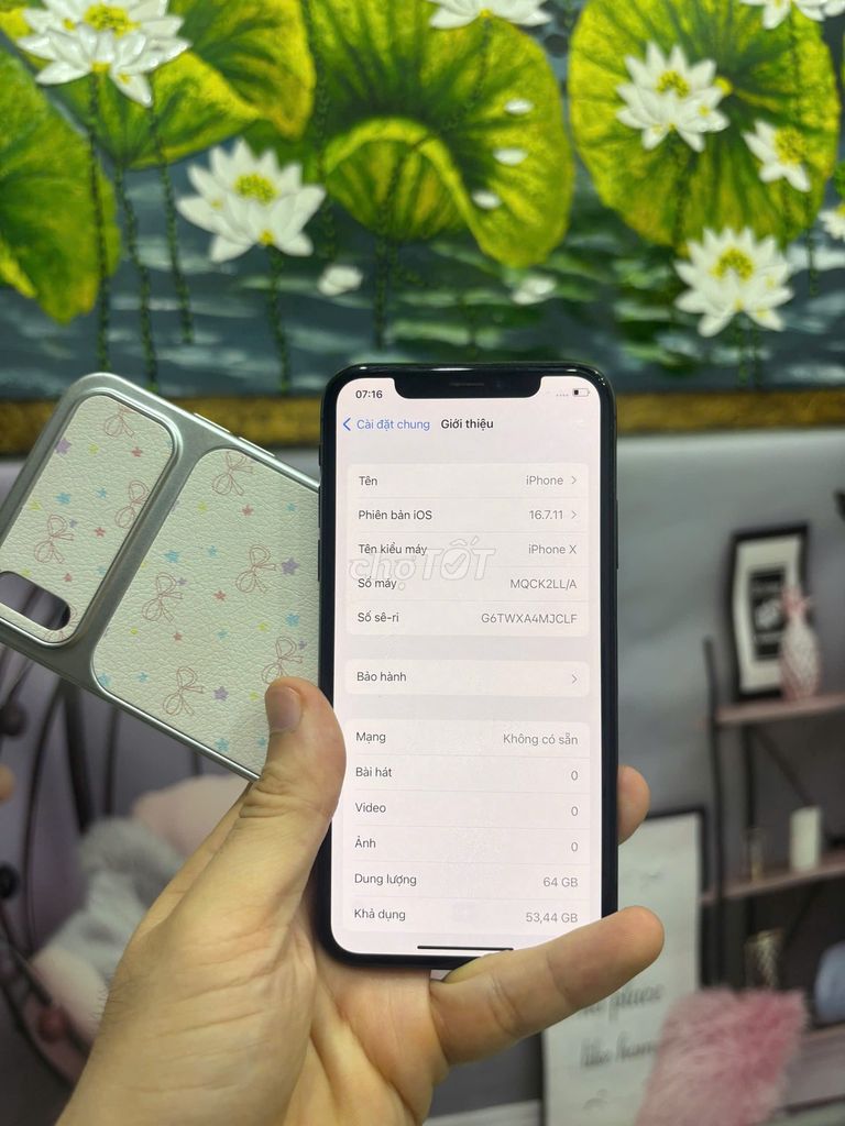 Apple iPhone X 64GB Đen Zin. Mua bán Điện thoại tại Quận Bắc Từ Liêm Hà Nội được đăng bởi Cửa hàng Bính Táo hình 1