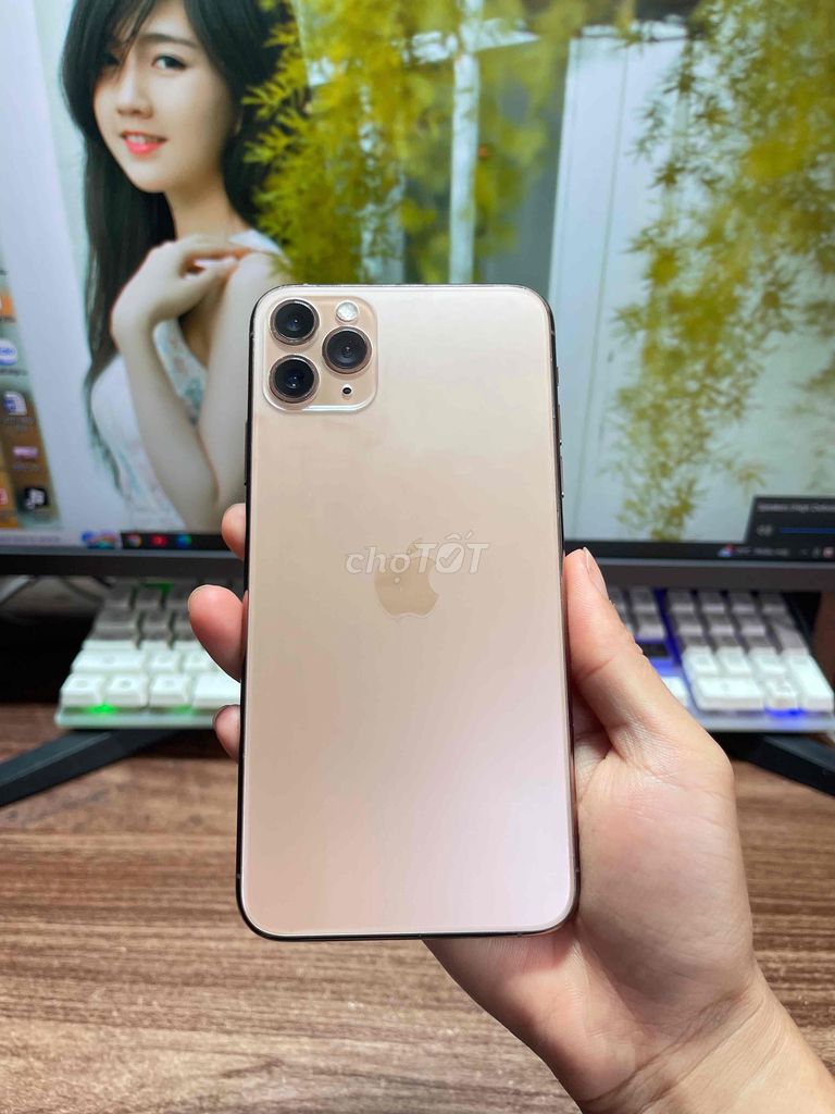 11 Pro Max 64GB Vàng Gold Màn GX OLED Full ... Mua bán Điện thoại tại Quận Lê Chân Hải Phòng được đăng bởi Huy Tưởng Mobile hình 1