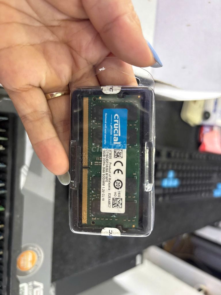 RAM Crucial DDR4 16GB 2666MHz 1.2V CHẠY KHỎE BAO. Mua bán Linh kiện (RAM, Card...) tại Quận Gò Vấp Tp Hồ Chí Minh được đăng bởi ngọc trang hình 1
