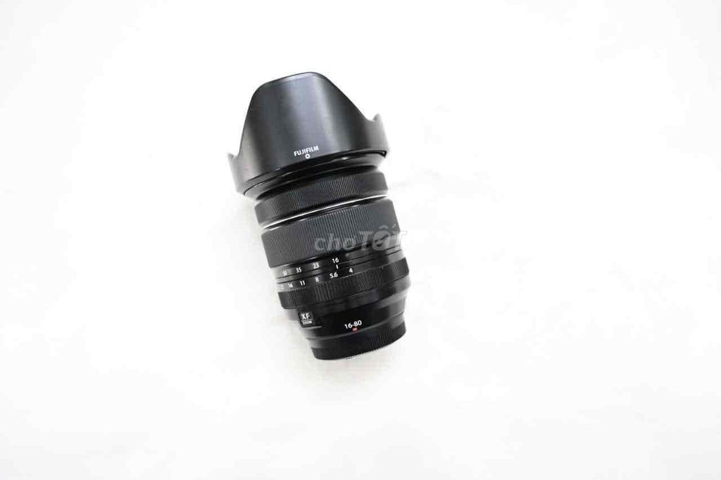 Fuji 16 80 đẹp kính đẹp nắp Hood zin