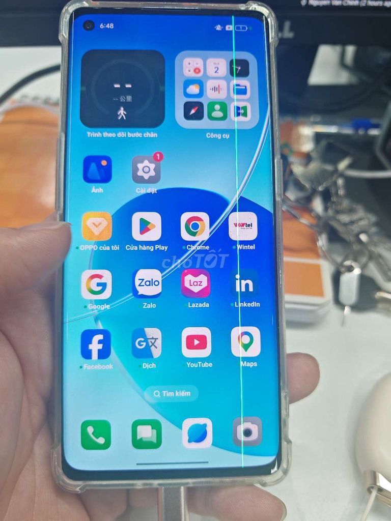 OPPO reno 6 pro plus máy phụ màn sọc nhẹ . Mua bán Điện thoại tại Huyện Thanh Trì Hà Nội được đăng bởi Ha Ca hình 1
