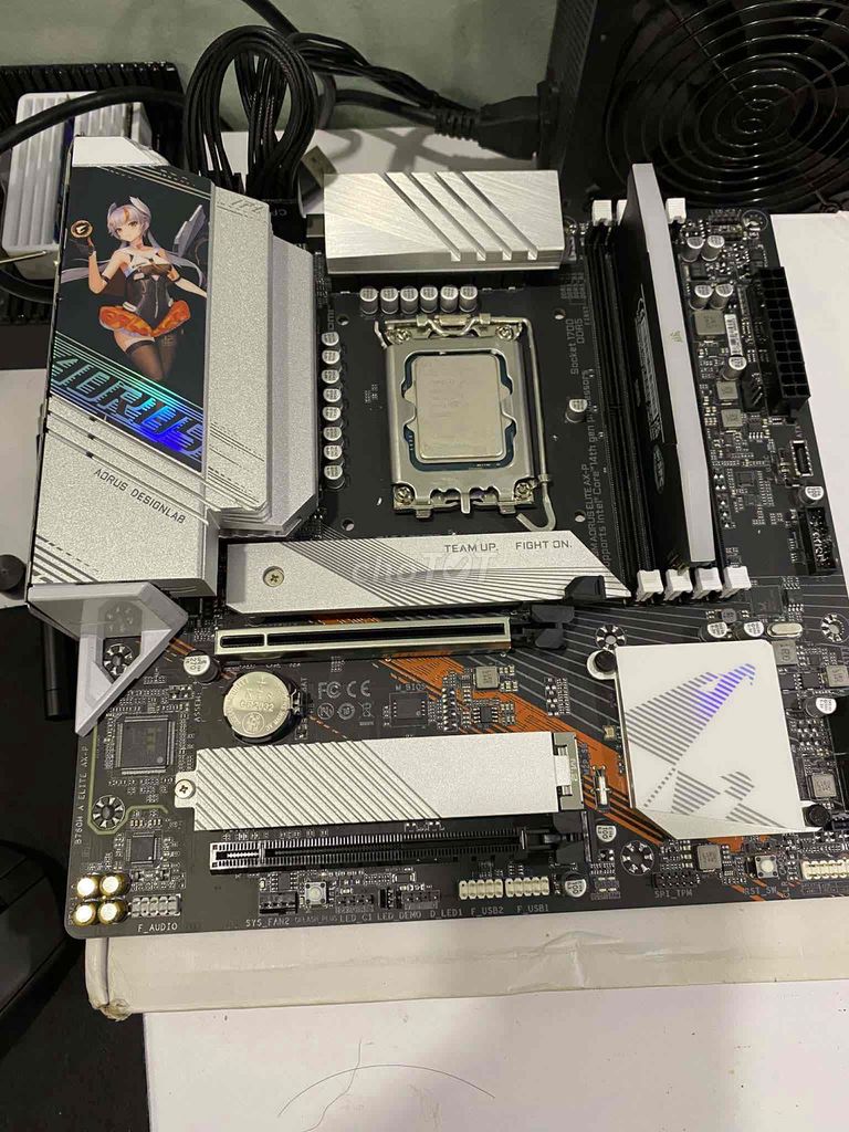 Bo mạch chủ AORUS B760M A Elite AX-P+ i5 14600kf. Mua bán Linh kiện (RAM, Card...) tại Huyện Tư Nghĩa Quảng Ngãi được đăng bởi Phương Aorus hình 1