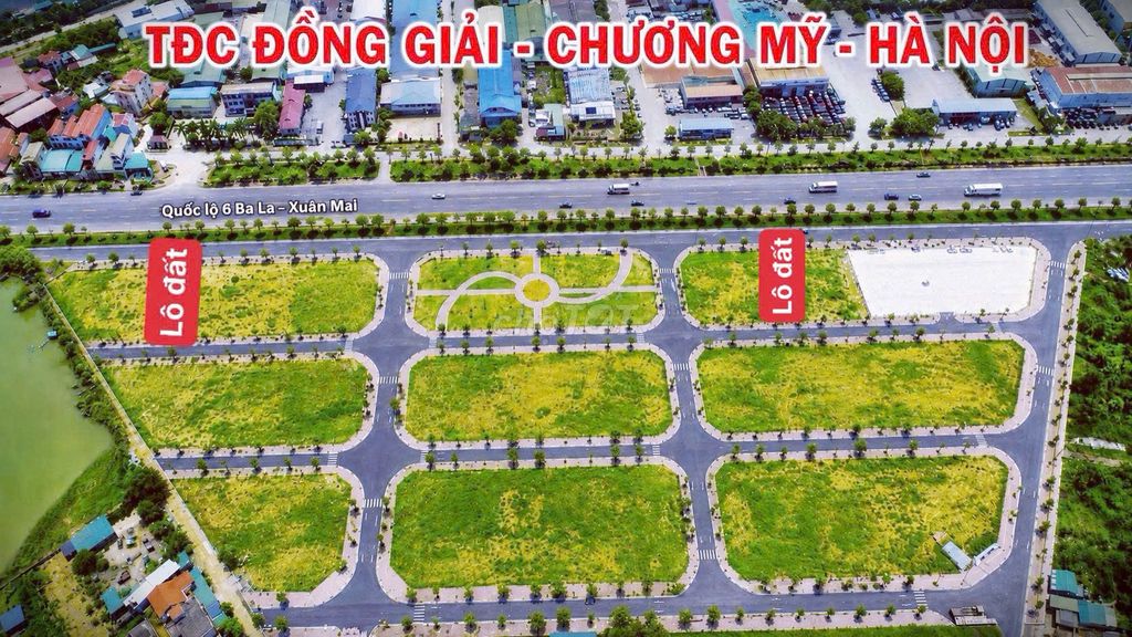 Chỉ hơn 5 tỷ Mặt đường QL6 Tái Định Cư Tiên Phương, Phường Chương Mỹ