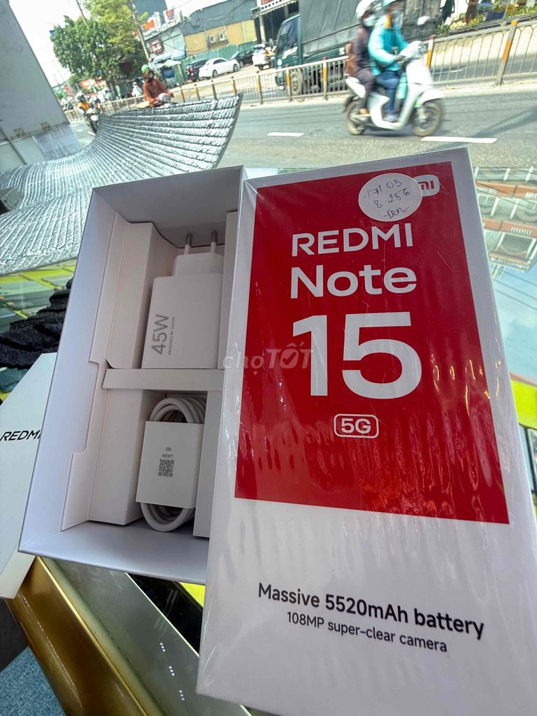 Xiaomi Redmi Note 15 5G Đen. Mua bán Điện thoại tại Quận Tân Phú Tp Hồ Chí Minh được đăng bởi Nguyễn thi hien hình 1