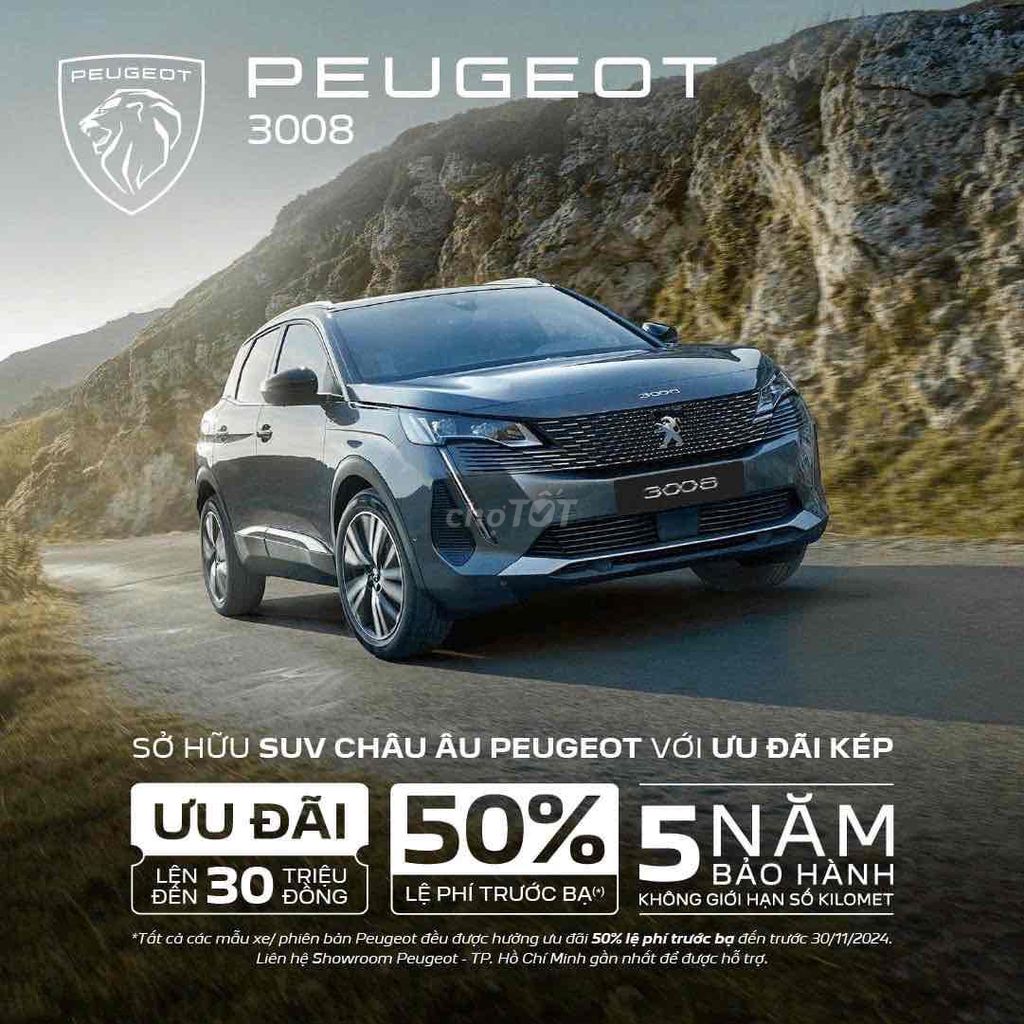 Peugeot 3008 2018 1.6L Turbo - 10 km