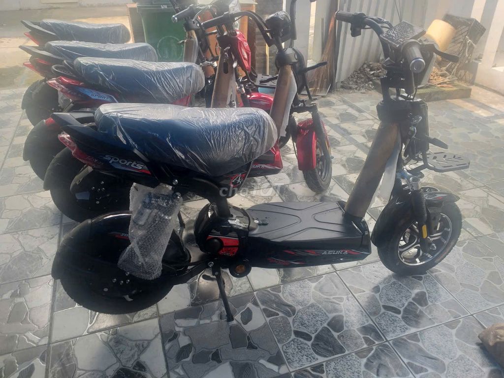 Xe đạp điện Asuka 133 màu đen công suất 350W. Mua bán Xe điện tại Huyện Nhơn Trạch Đồng Nai được đăng bởi Đồng Đức hình 3