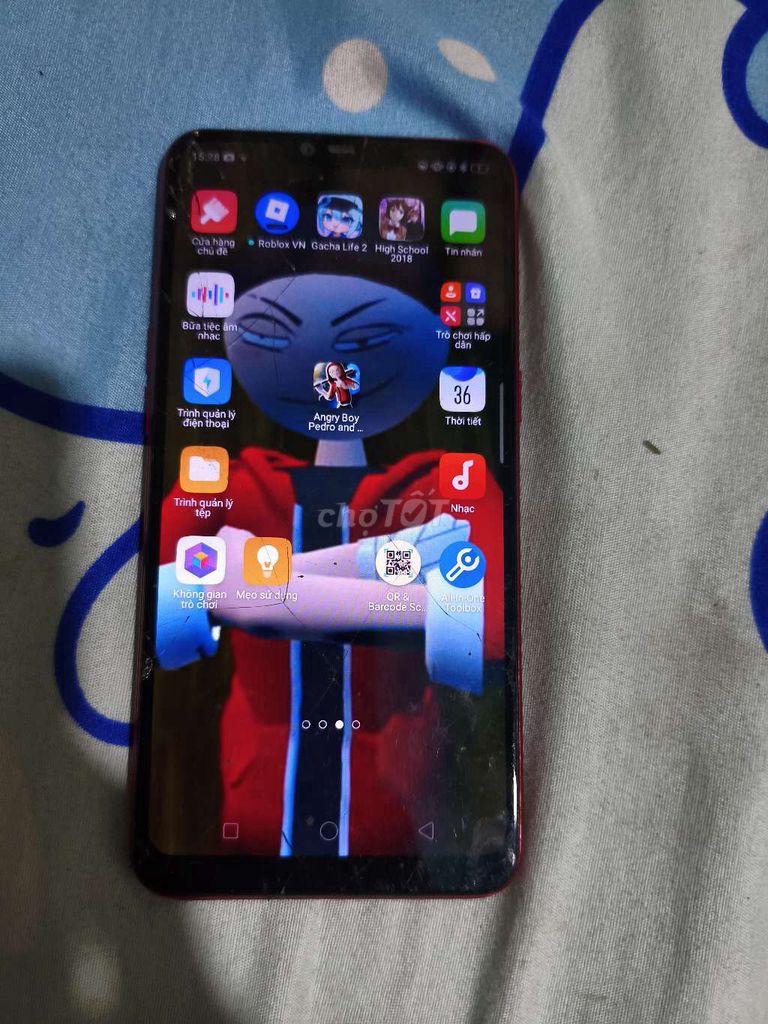 Oppo A3s 64GB Đỏ Hư cổng sạc . Mua bán Điện thoại tại Huyện Tân Hồng Đồng Tháp được đăng bởi Dung Huỳnh hình 1