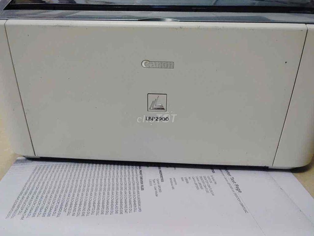 Máy in Canon LBP2900 Trắng. Mua bán Đồ dùng văn phòng tại Quận 12 Tp Hồ Chí Minh được đăng bởi thu mua may in hình 1