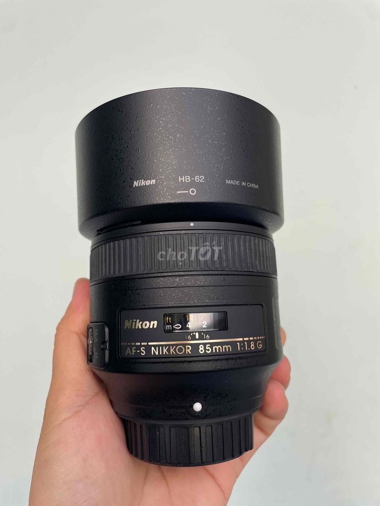 Ống kính Nikon AF-S NIKKOR 85mm f/1.8G Đen. Mua bán Máy ảnh, Máy quay tại Quận 3 Tp Hồ Chí Minh được đăng bởi huonglan Nguyễn  hình 1