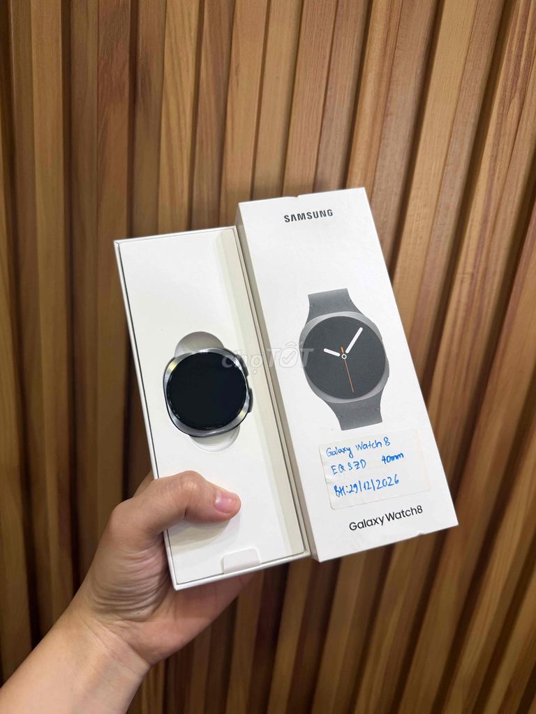 Samsung Galaxy Watch 8 40mm còn bh hãng. Mua bán Thiết bị đeo thông minh tại Quận 10 Tp Hồ Chí Minh được đăng bởi Đăng Sơn Store hình 1