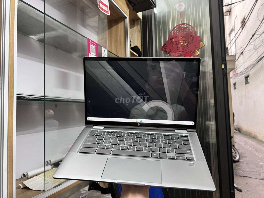 HP Chromebook i3-10th/8G xoay gập 360 độ