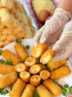 CHẢ GIÒ PHÔ MAI HẢI SẢN. Mua bán Đồ ăn, thực phẩm và các loại khác tại Huyện Bình Chánh Tp Hồ Chí Minh được đăng bởi HỒNG ÂN YẾN
