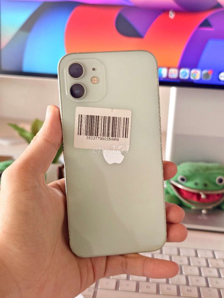 iPhone 12 128GB Xanh Lá, Zin all vỏ xấu. Mua bán Điện thoại tại Quận Liên Chiểu Đà Nẵng được đăng bởi Minh Hiệp CócXanhMobile hình 1