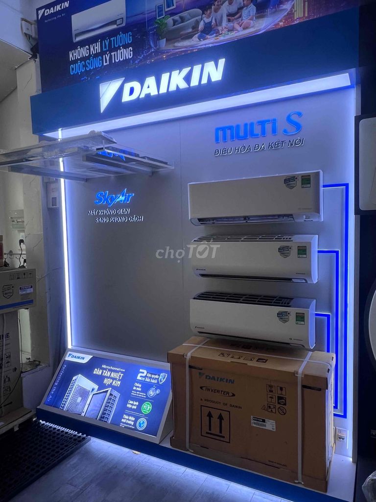 Combo Daikin Multi S inverter 1 nóng/ 3 lạnh. Mua bán Máy lạnh, điều hoà tại Quận 7 Tp Hồ Chí Minh được đăng bởi ĐIỆN MÁY NGUYỄN LINH hình 4