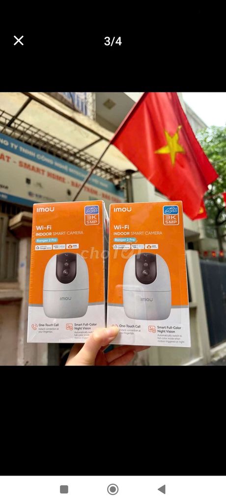 Camera Imou Ranger 2 Pro Trắng. Mua bán Máy ảnh, Máy quay tại Thành phố Biên Hòa Đồng Nai được đăng bởi văn cường hình 1