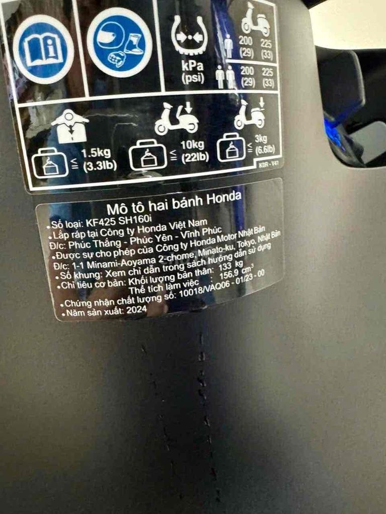 sh vn 160cc odo 1000km như mới. Mua bán Xe máy tại Thành phố Long Xuyên An Giang được đăng bởi trường hình 7