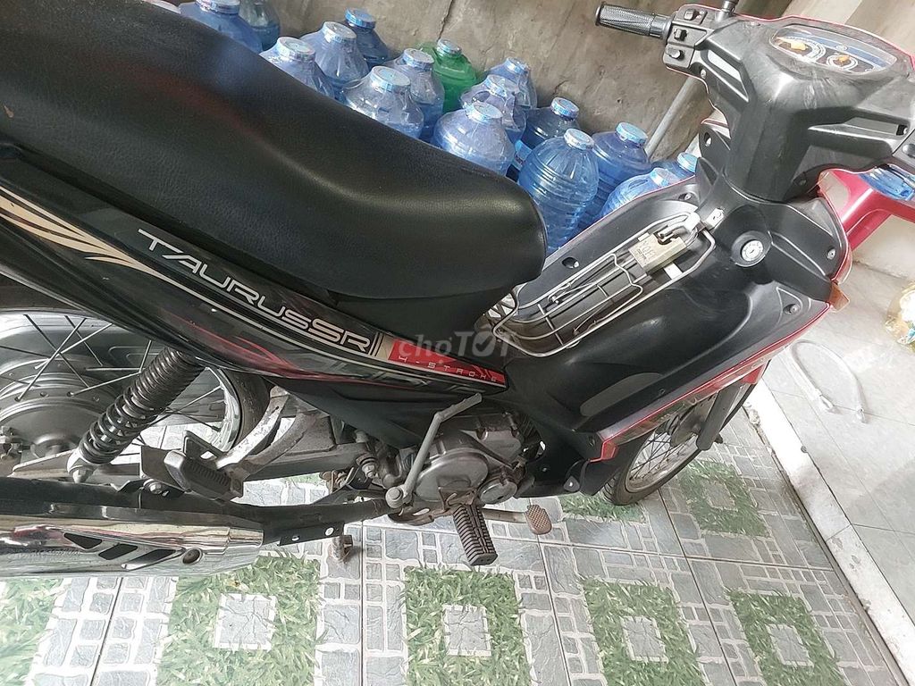 Yamaha Taurus đỏ, xe số. Mua bán Xe máy tại Huyện Châu Thành Tiền Giang được đăng bởi phan huy Cường hình 5