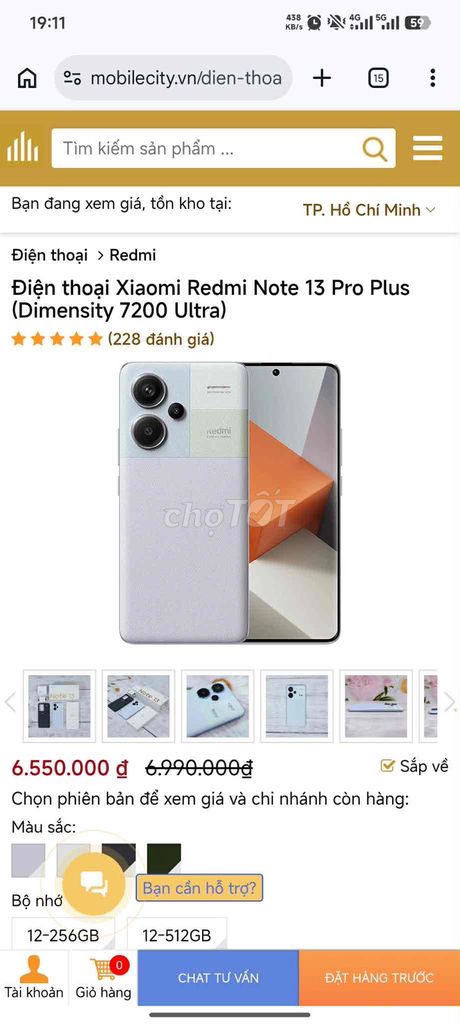 Xiaomi Redmi Note 13 Pro Plus 12-256GB đen. Mua bán Điện thoại tại Quận Tân Phú Tp Hồ Chí Minh được đăng bởi Lê Bá Minh hình 1