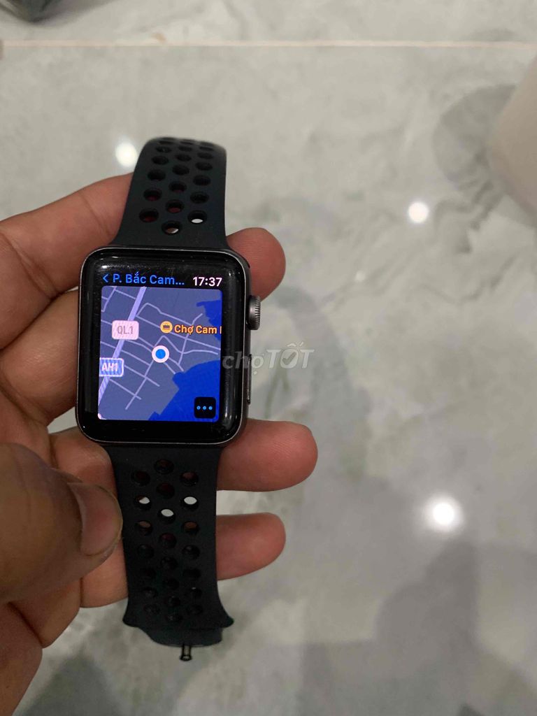 Apple Watch Series 3 Nike GPS 42mm Đen. Mua bán Thiết bị đeo thông minh tại Thành phố Cam Ranh Khánh Hòa được đăng bởi Trần Tiến hình 1