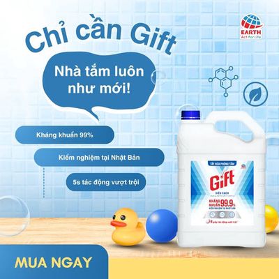 [TP.YÊN BÁI-YÊN BÁI] SALES NƯỚC TẨY RỬA GIFT