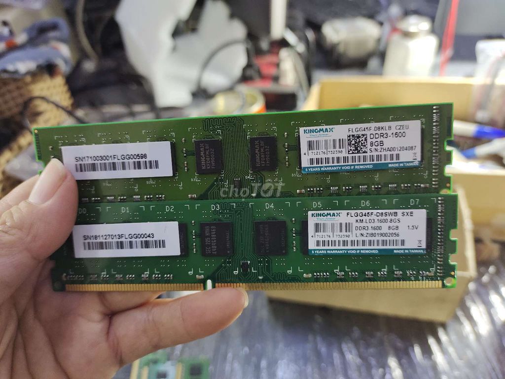 🌹RAM DDR3 16GB (8G×2) LẮP MÁY BAO CHẤT LƯỢNG